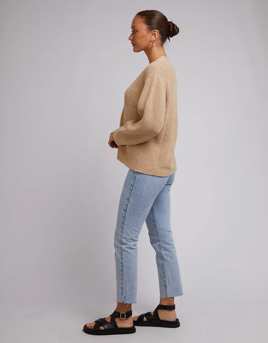 Arlo Knit Cardi Oatmeal