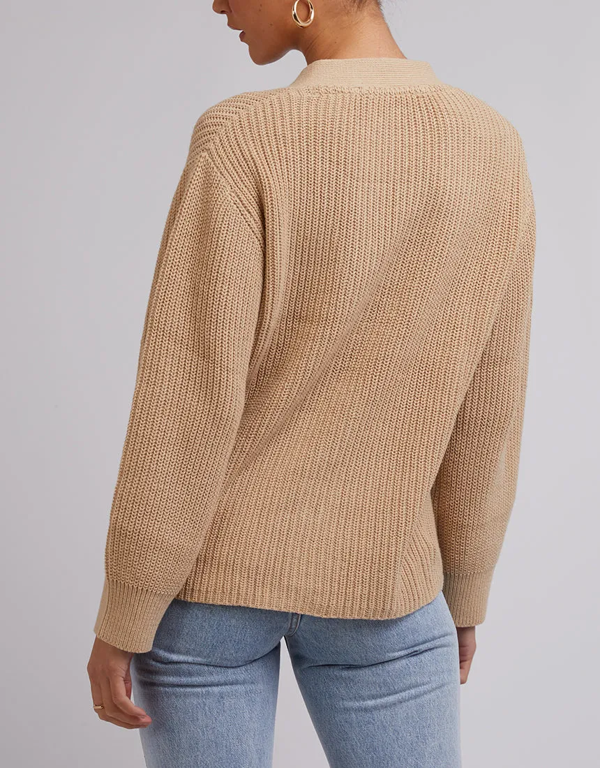 Arlo Knit Cardi Oatmeal