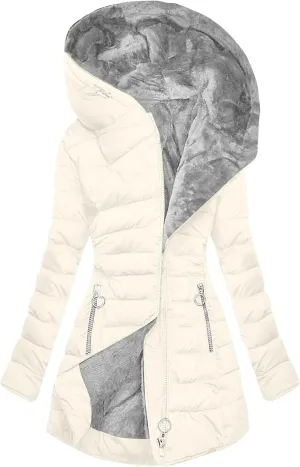 Ceboyel Winter Coats For Women With Hood Fleece Lined Thicken Puffer Coat Sherpa Warm Jackets Trendy 2023 Outfits Clothes