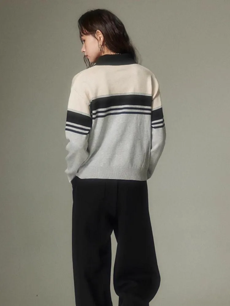 College style thin sweater【s0000003951】