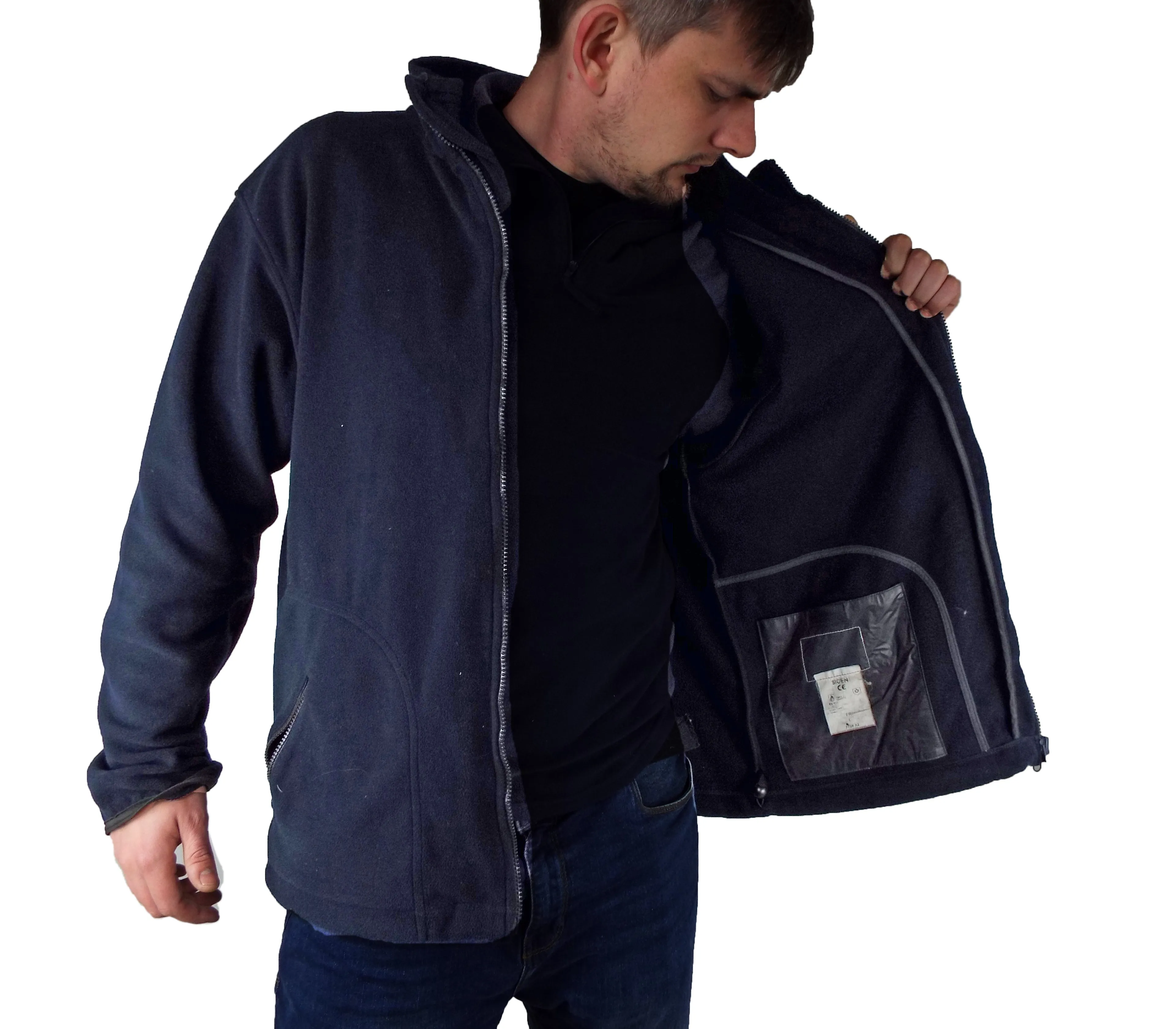 Dutch Military - Dark Navy Blue Fleece - Sioen - Grade 1