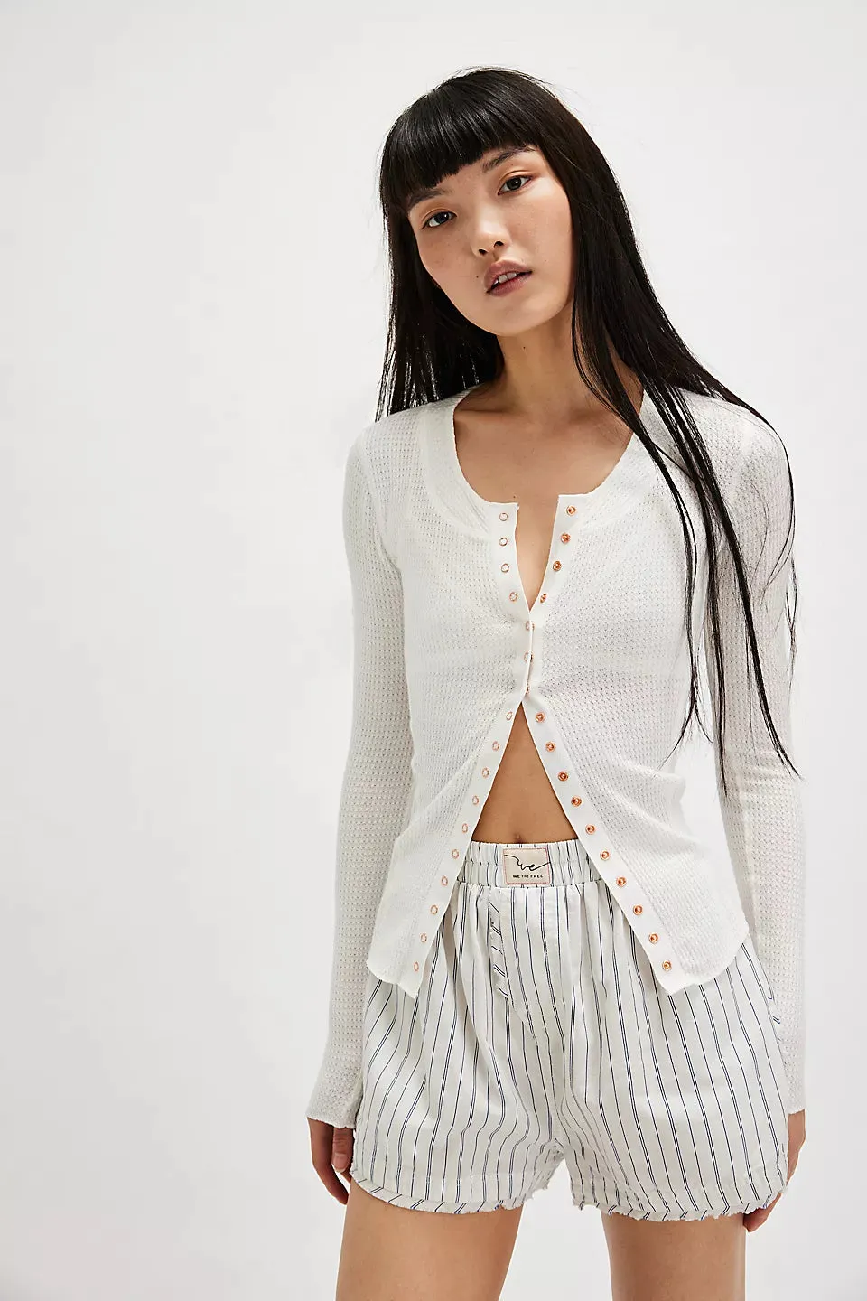Free People Going Places Cardi - IVORY