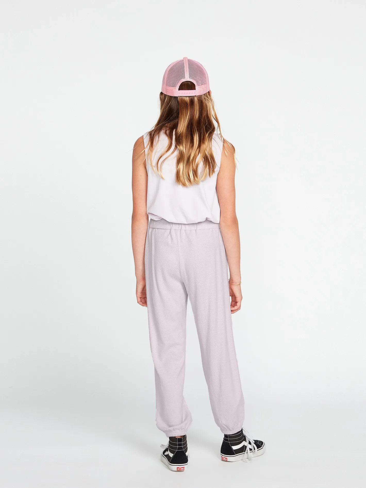 Girls Lived In Lounge Fleece Pants - Lavender