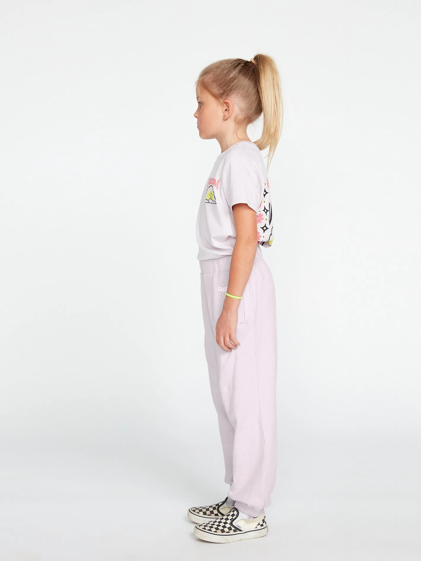 Girls Lived In Lounge Fleece Pants - Lavender