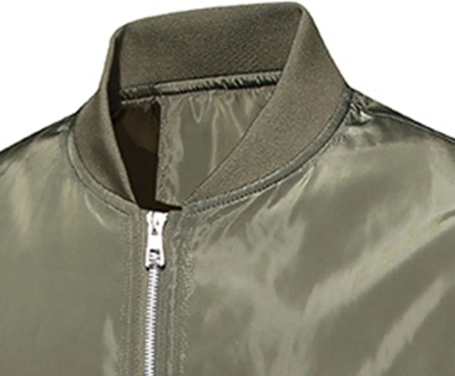 JEShifangjiusu Men'S Jackets Windproof Bomber Jacket Full Zip Winter Warm Padded Coats Outwear Casual Quilted Military Jacket