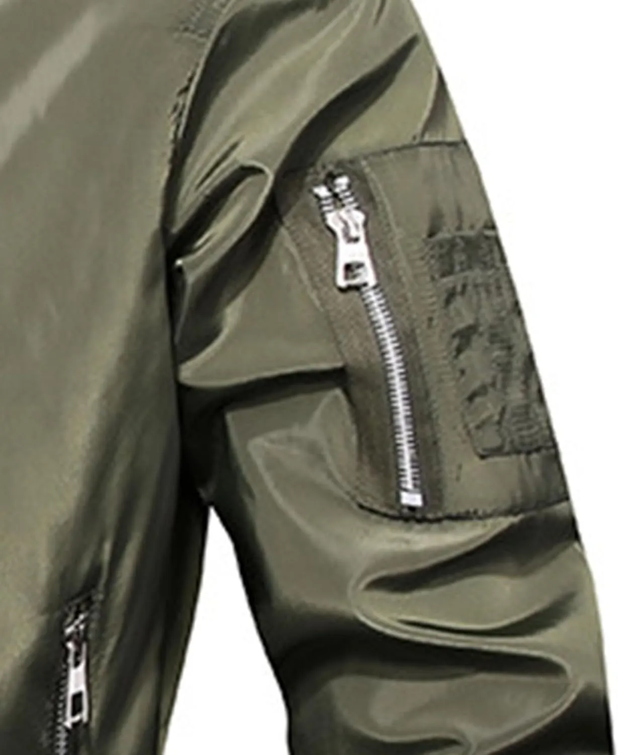 JEShifangjiusu Men'S Jackets Windproof Bomber Jacket Full Zip Winter Warm Padded Coats Outwear Casual Quilted Military Jacket