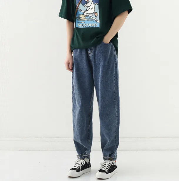 Recommended Knock On Slim Button Design Jeans