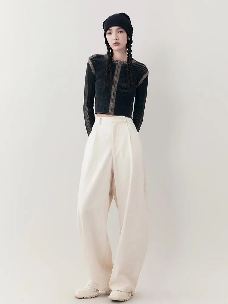 Retro thin Slim knit sweater【s0000006396】