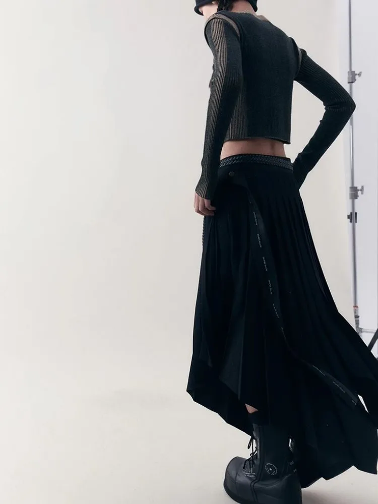 Retro thin Slim knit sweater【s0000006396】