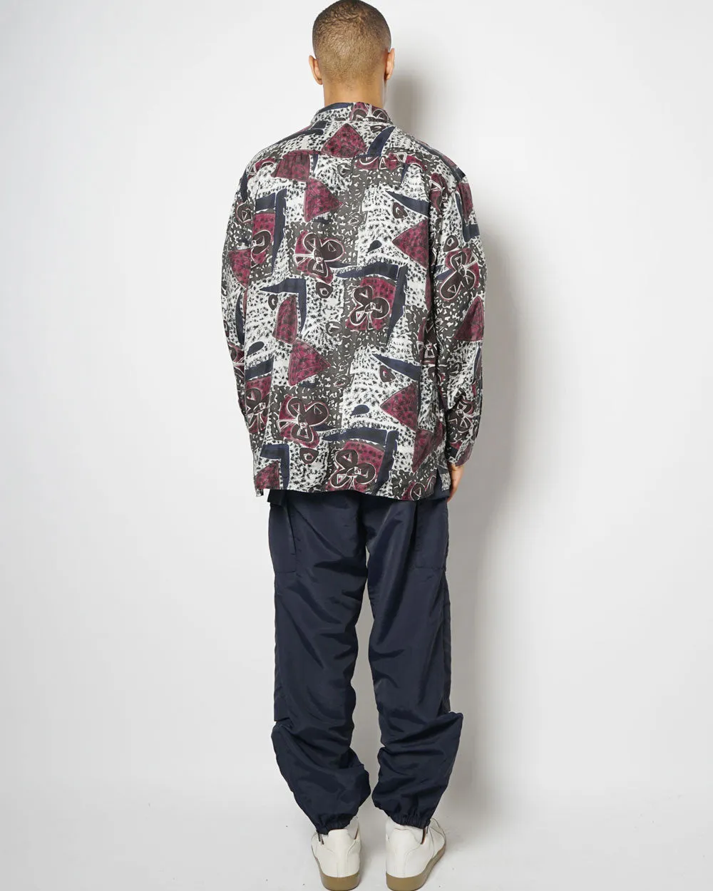 Silk Shirts Long Sleeve Patterned / F