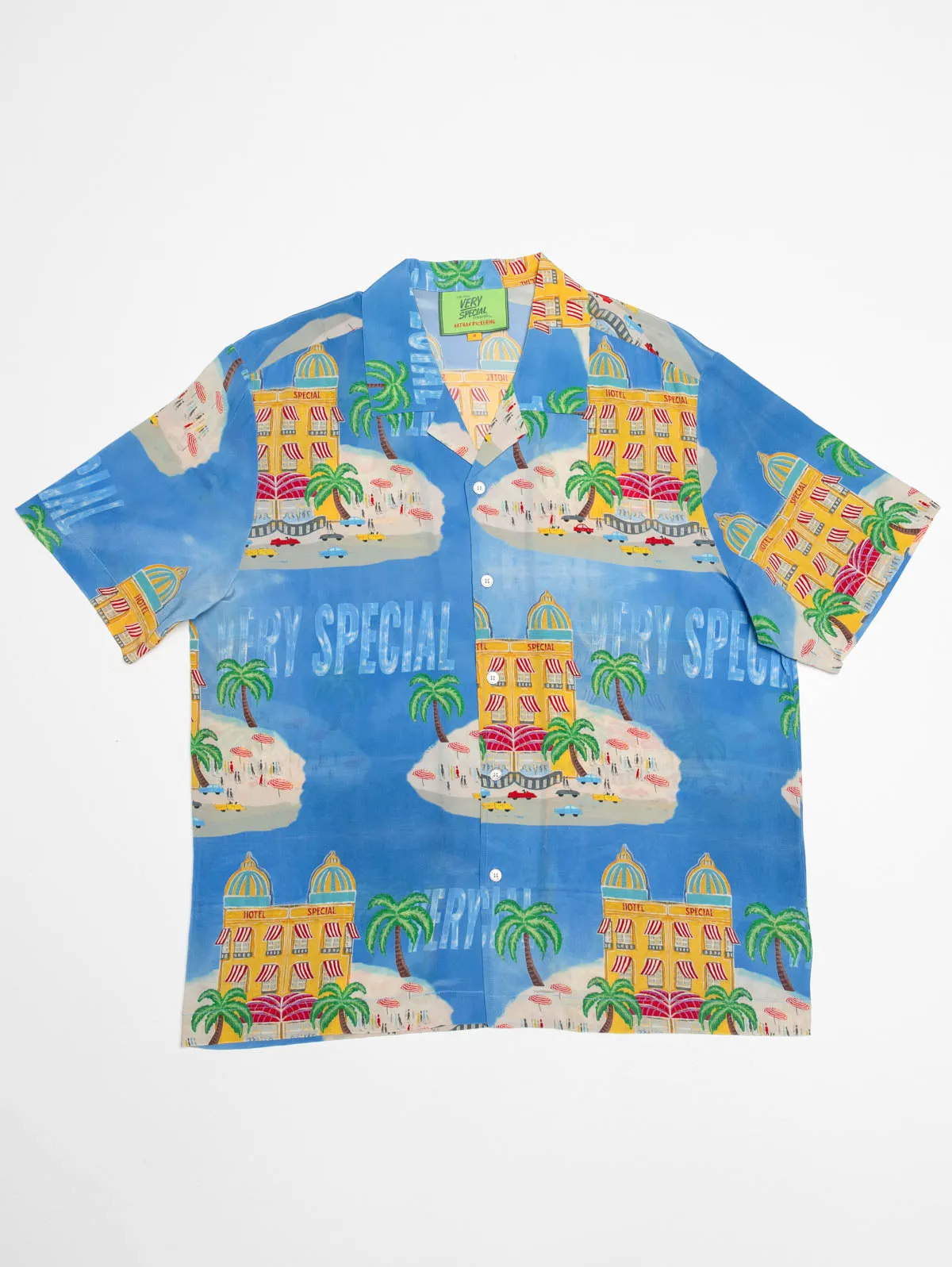 SOMETHING VERY SPECIAL - Hotel Special Resort Shirt - Sky Blue