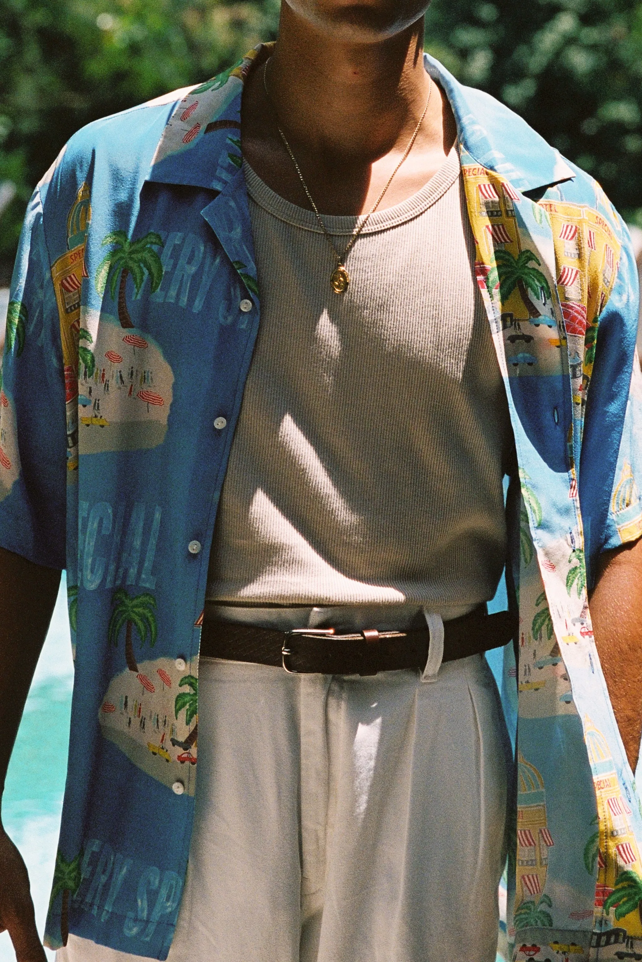 SOMETHING VERY SPECIAL - Hotel Special Resort Shirt - Sky Blue