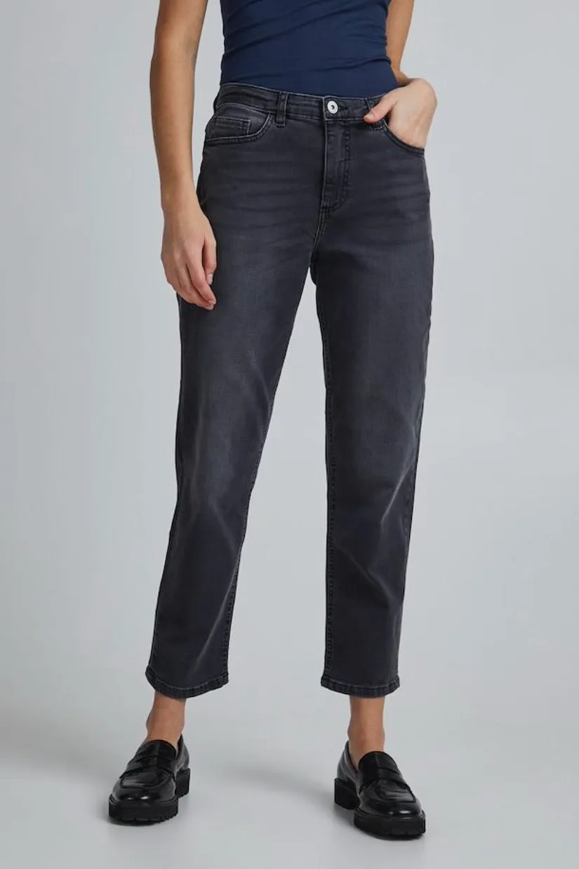 Twiggy Raven Washed Grey