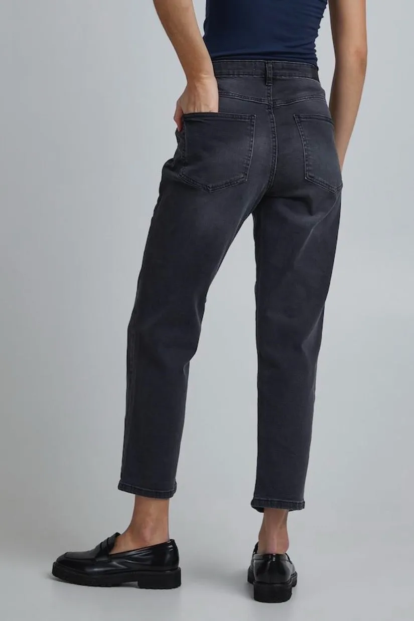 Twiggy Raven Washed Grey