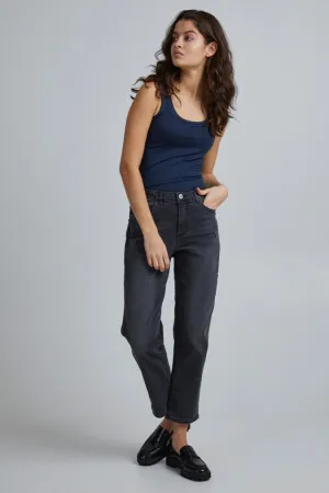 Twiggy Raven Washed Grey